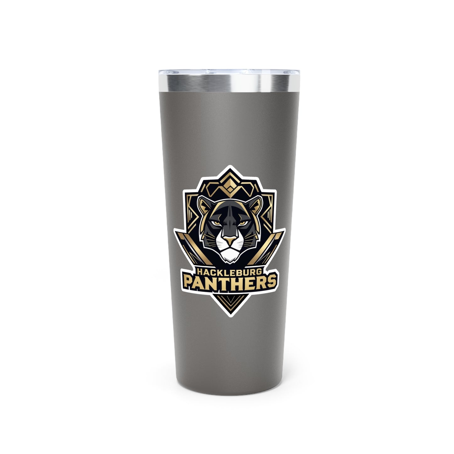 22oz Copper Insulated Tumbler \ Hackleburg Panthers \ HP1