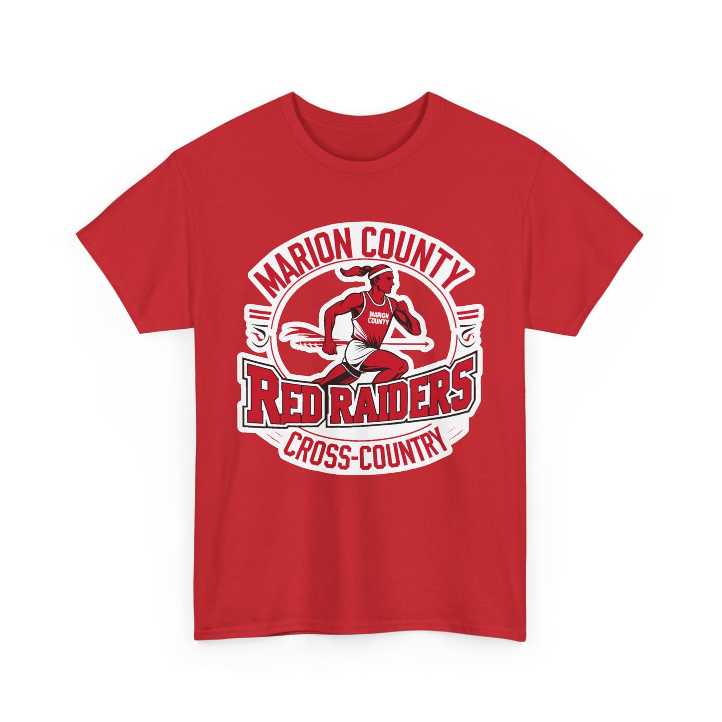 Adult Tee \ Marion County Red Raiders Cross-Country \ MCCC2