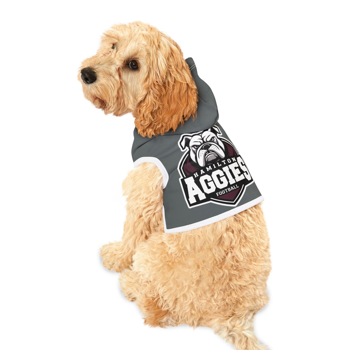 Pet Hoodie \ Hamilton Aggies Football \ HAF2