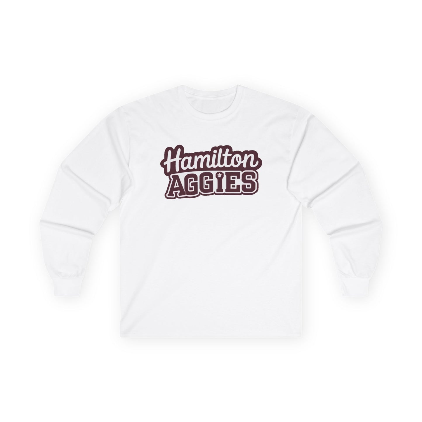 Adult Long Sleeve Tee \ Hamilton Aggies \ HAG2