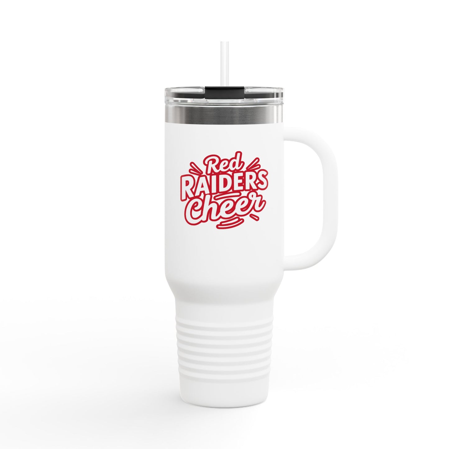 40oz Insulated Tumbler \ Marion County Red Raiders Cheer \ MCC1