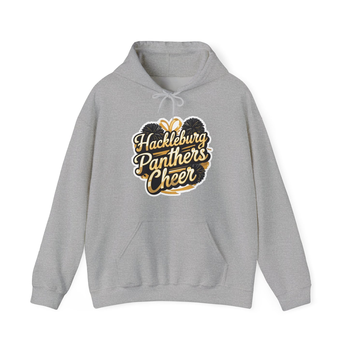 Adult Hoodie Sweatshirt \ Hackleburg Panthers Cheer \ HPC2