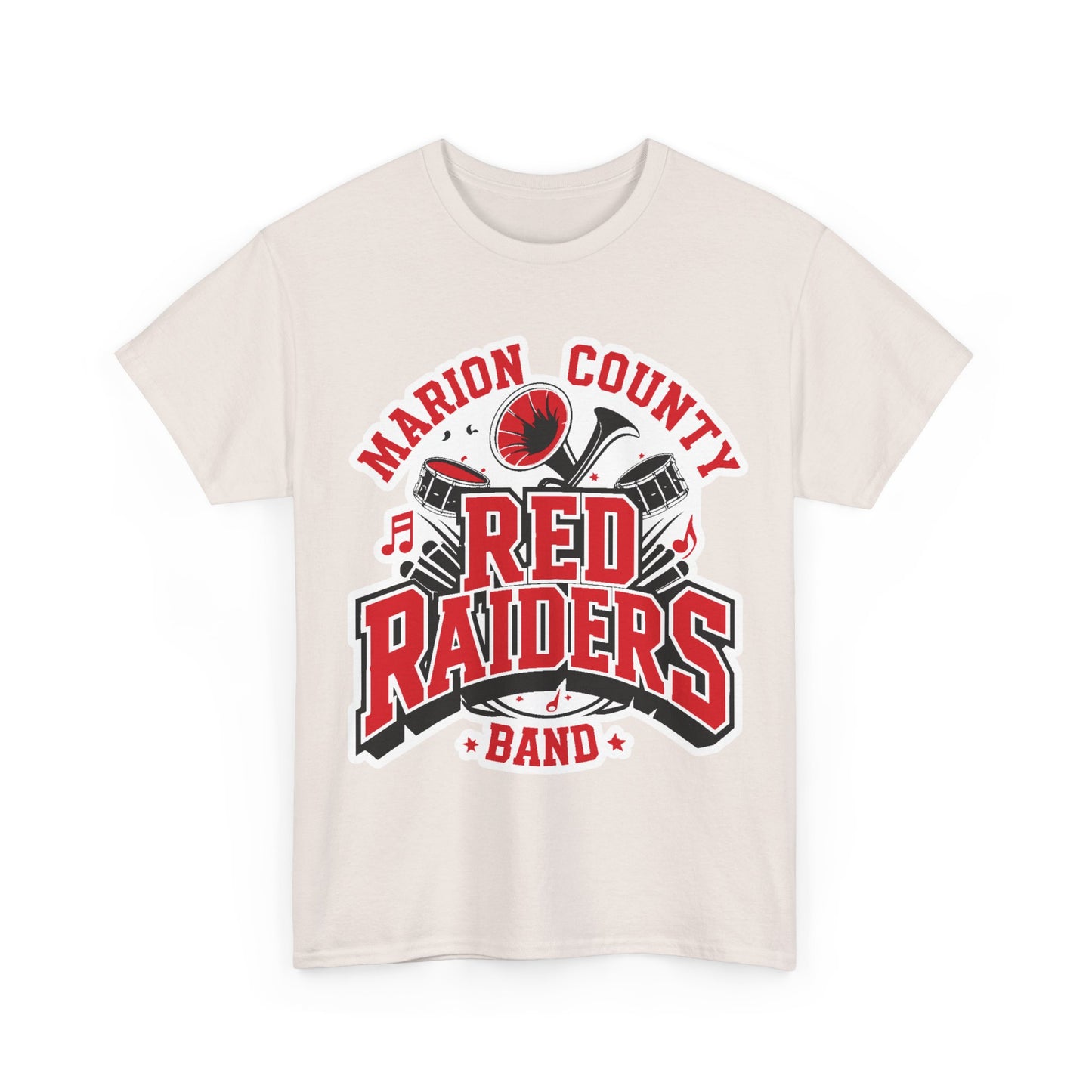 Adult Tee \ Marion County Red Raiders Band \ MCB2