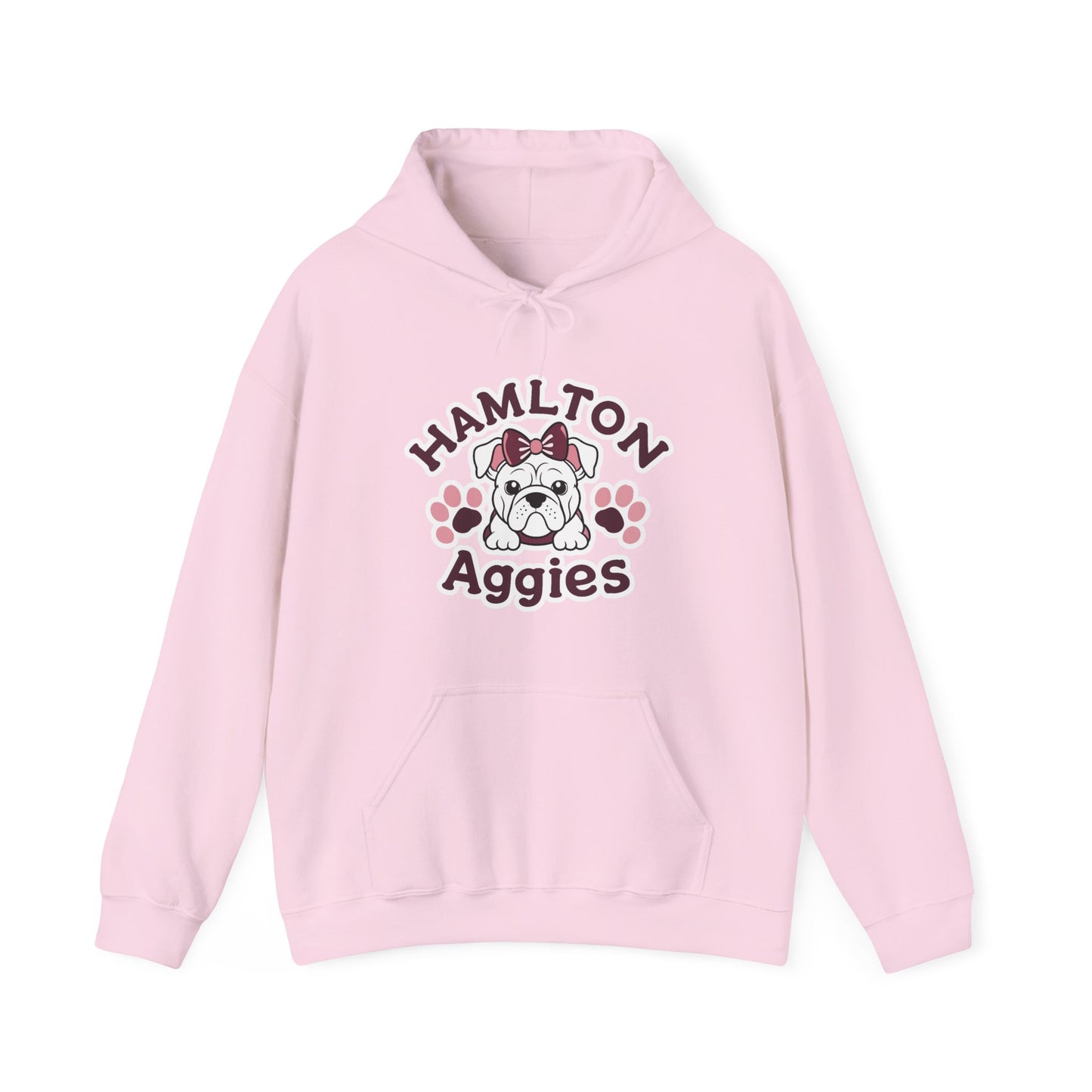 Adult Hoodie Sweatshirt \ Hamilton Aggies \ HAG3