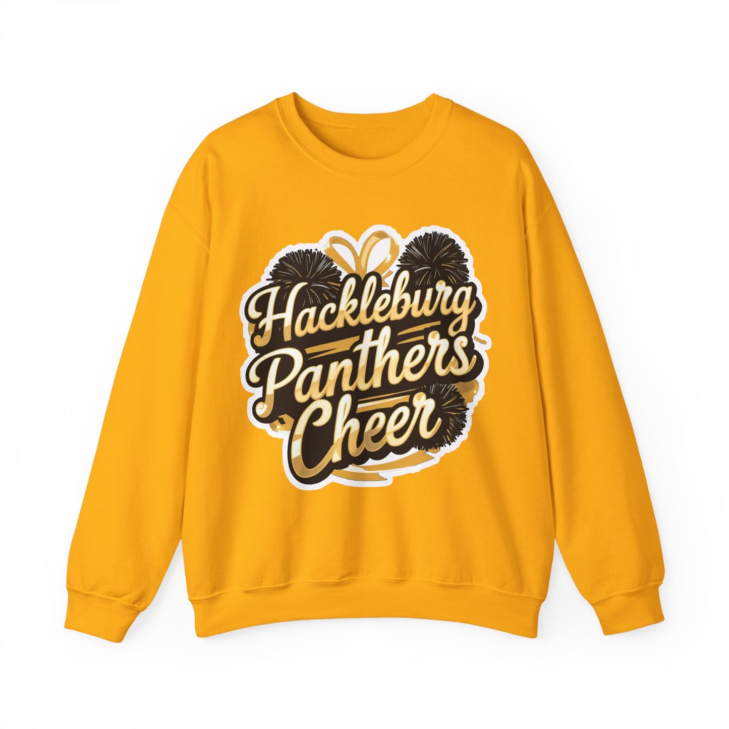 Adult Crewneck Sweatshirt \ Hackleburg Panthers Cheer \ HPC2