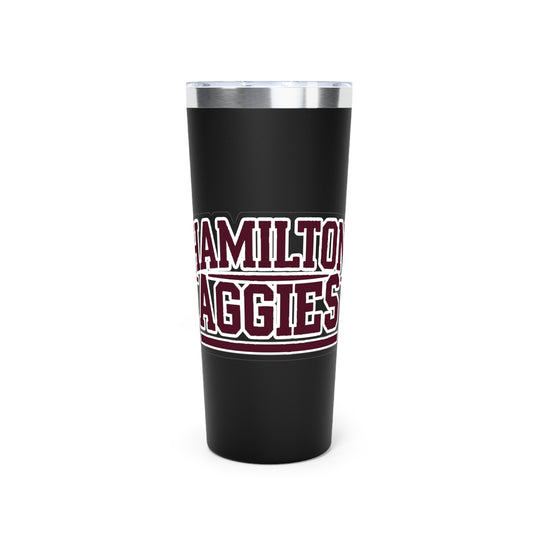 22oz Copper Insulated Tumbler \ Hamilton Aggies \ HA2