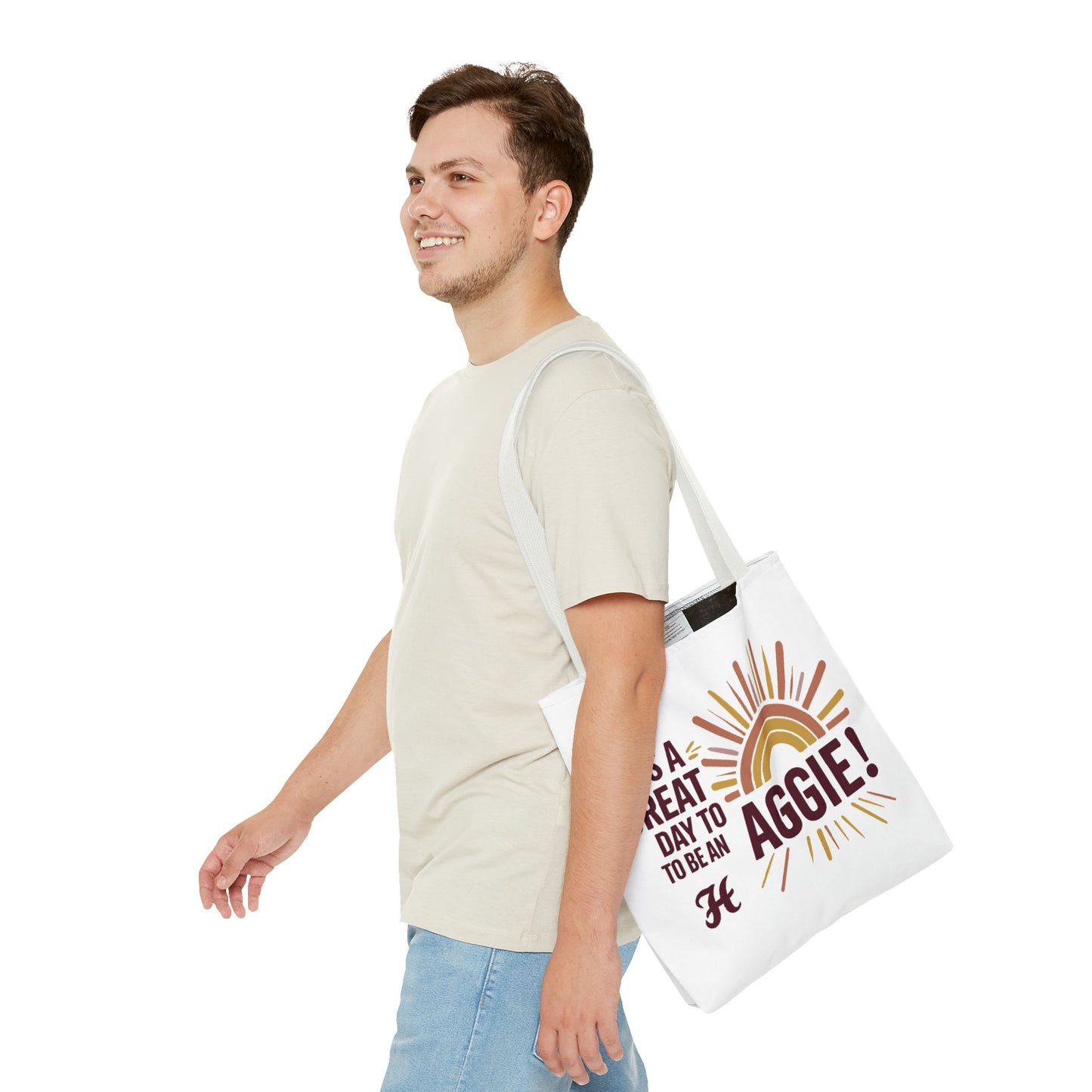 Tote Bag \ It's a Great Day to be an Aggie! \ GDA1