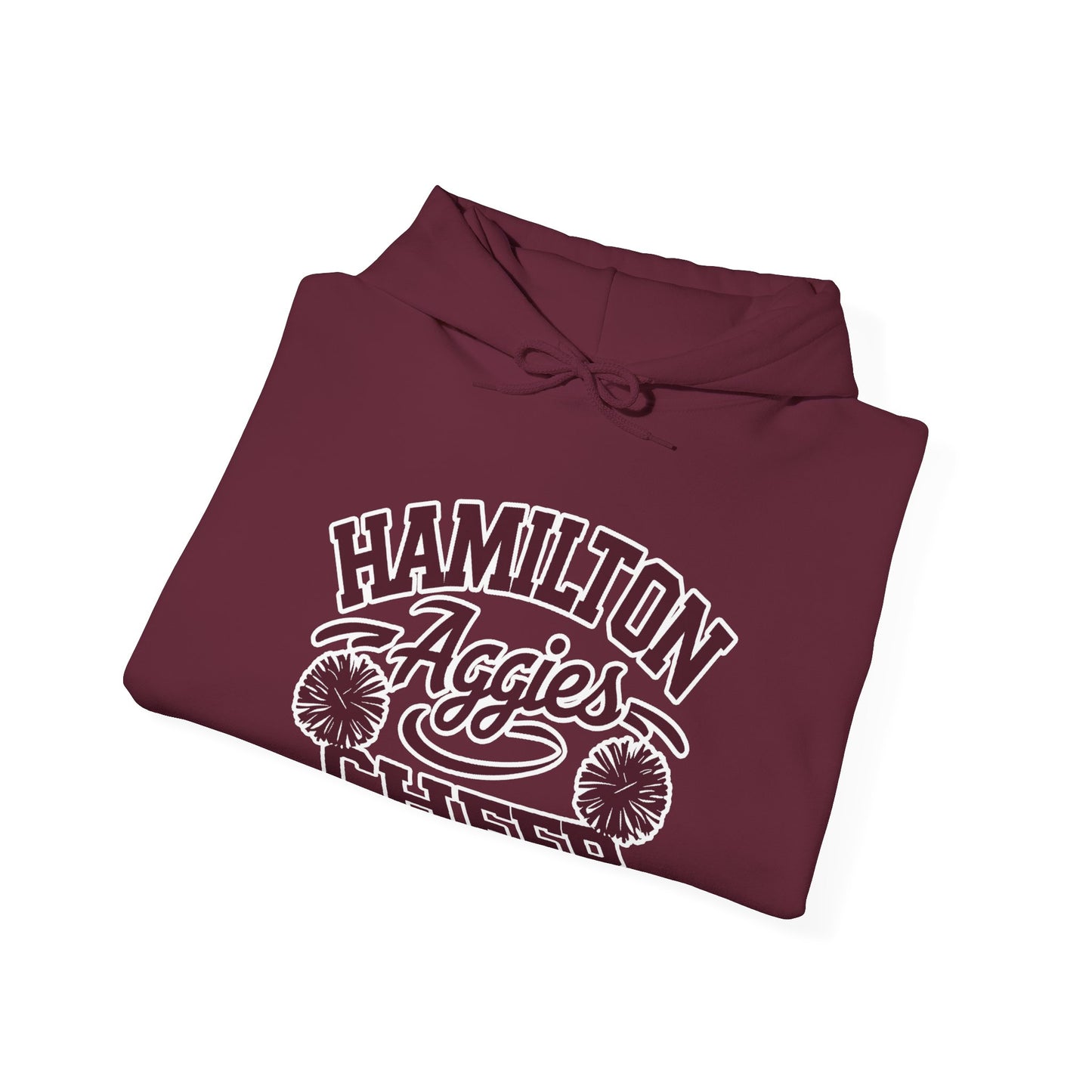 Adult Hoodie Sweatshirt \ Hamilton Aggies Cheer \ HAC2