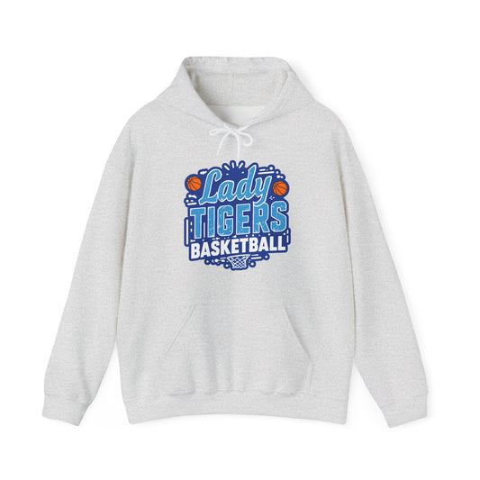 Adult Hoodie Sweatshirt \ Brilliant Tigers Basketball \ BTBKG1