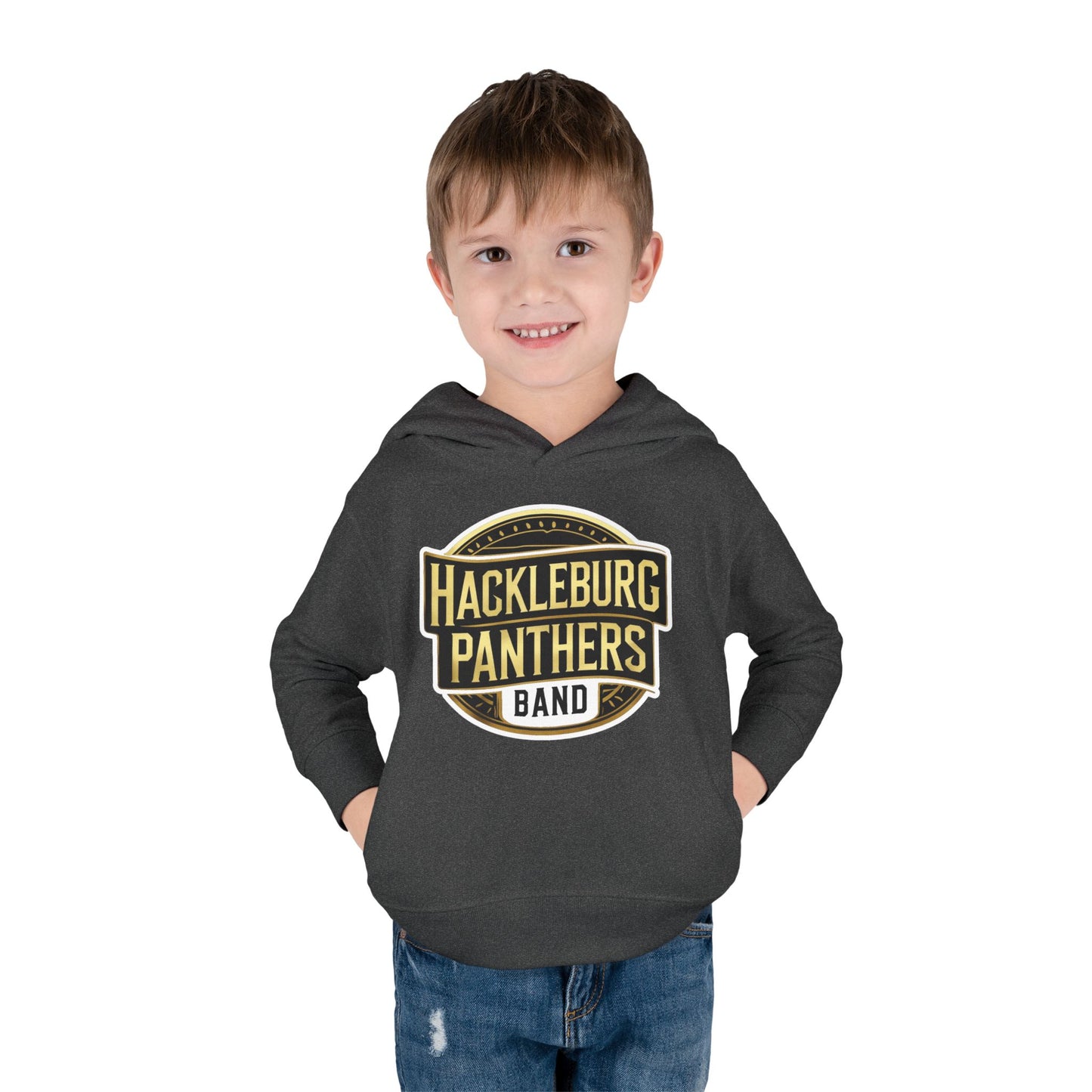 Toddler Hoodie Sweatshirt \ Hackleburg Panthers Band \ HPB2