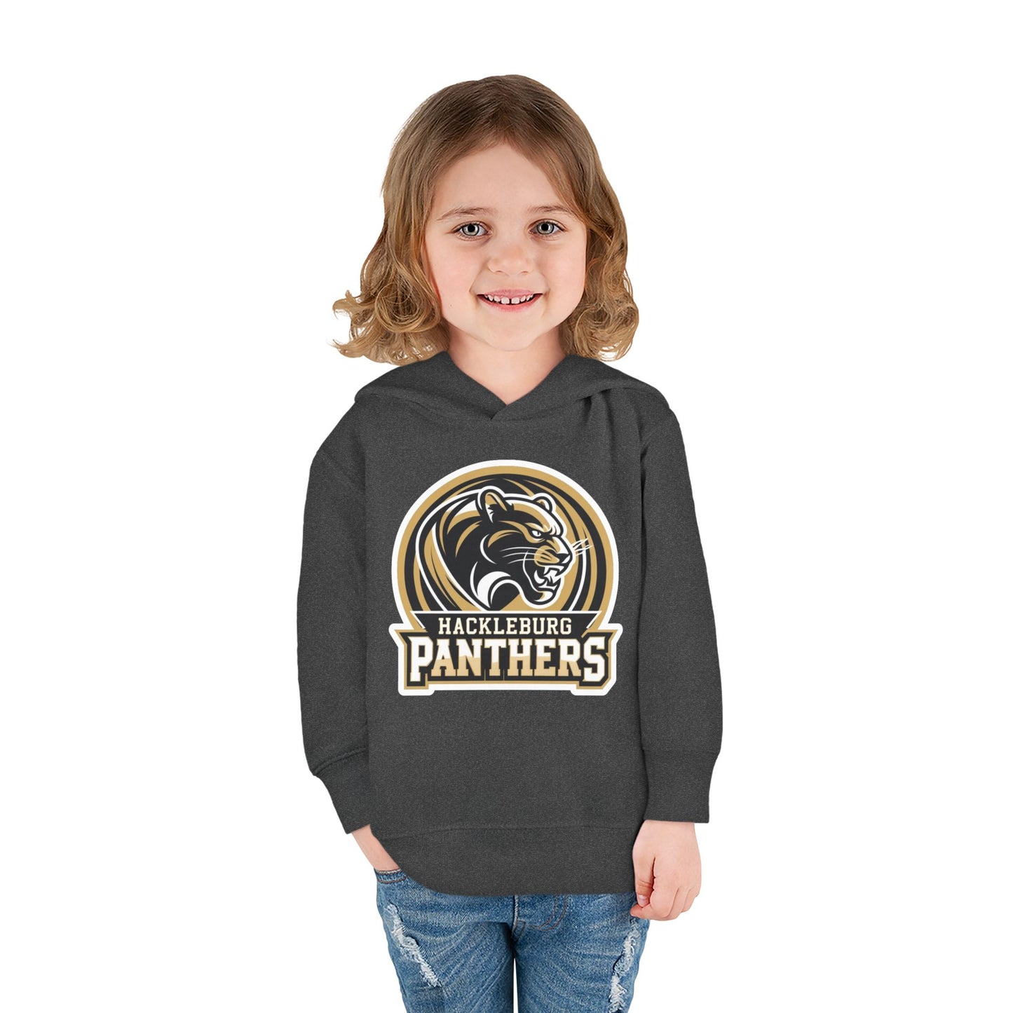Toddler Hoodie Sweatshirt \ Hackleburg Panthers \ HP2
