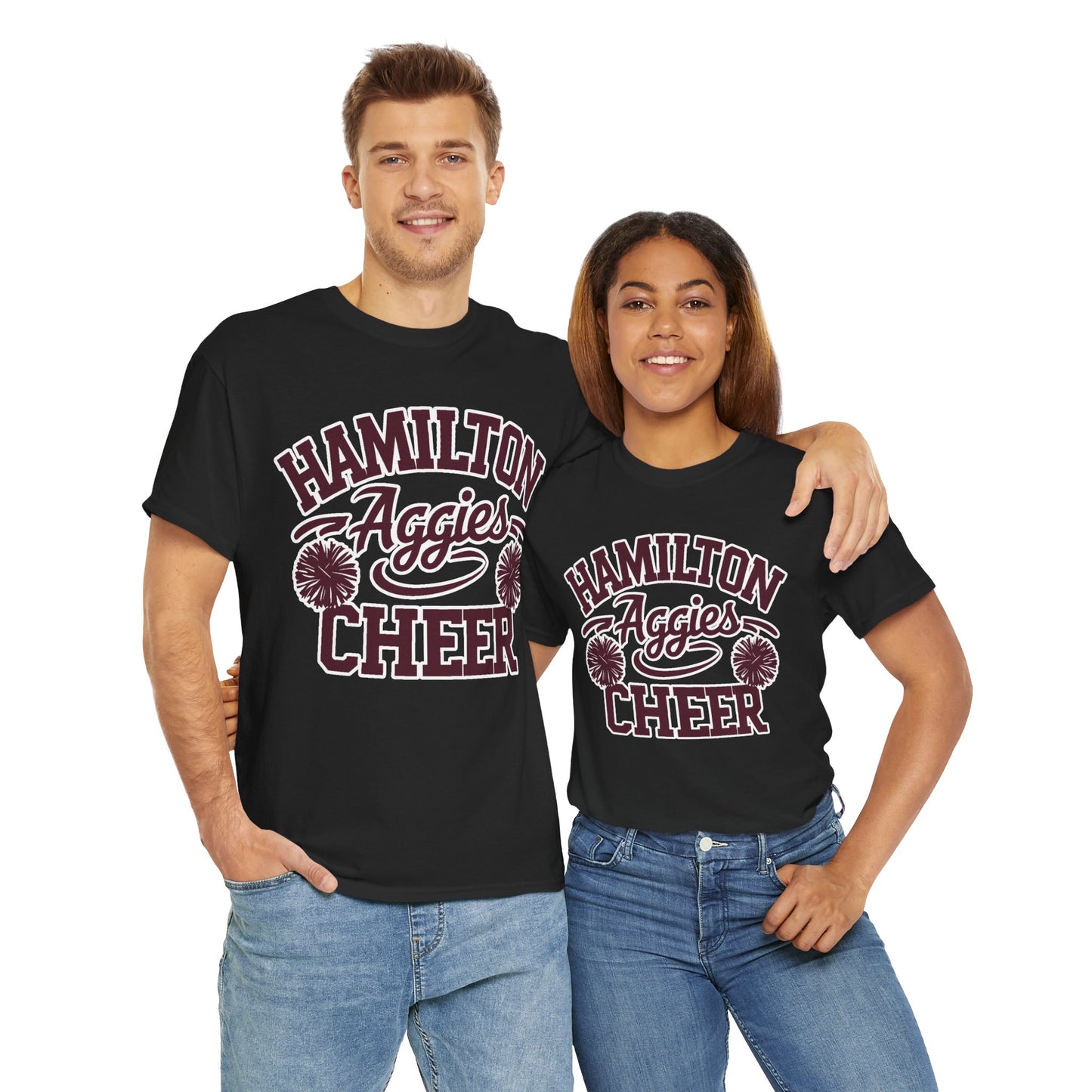 Adult Tee \ Hamilton Aggies Cheer \ Style HAC2