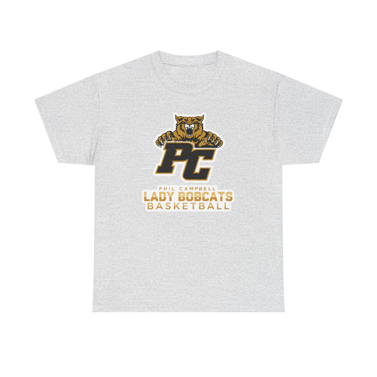 Adult Tee \ Phil Campbell Bobcats Basketball \ PCBBKG1
