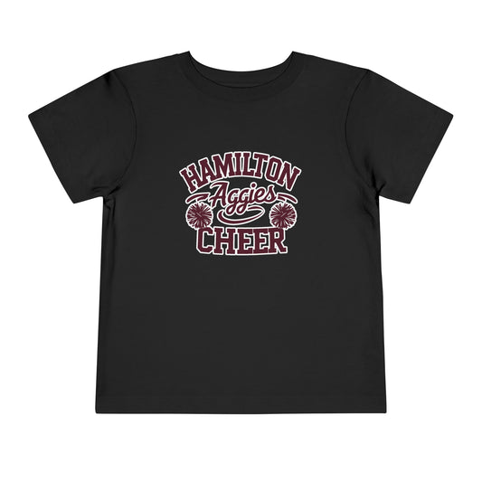 Toddler Tee \ Hamilton Aggies Cheer \ Style HAC2