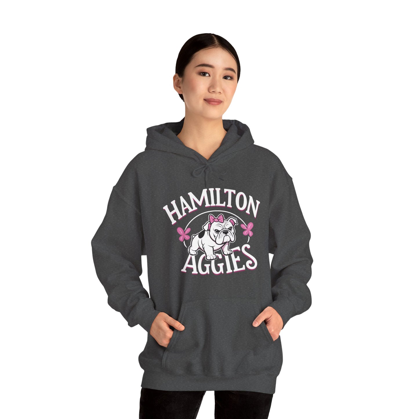 Adult Hoodie Sweatshirt \ Hamilton Aggies \ HAG4