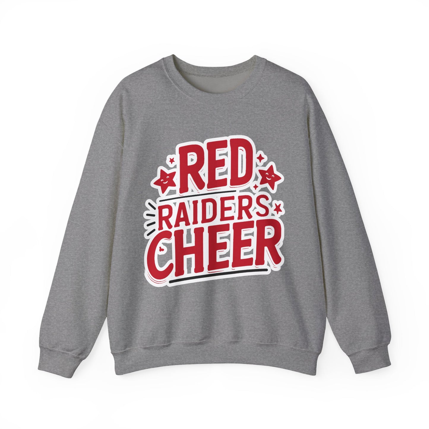 Adult Crewneck Sweatshirt \ Marion County Red Raiders Cheer \ MCC2