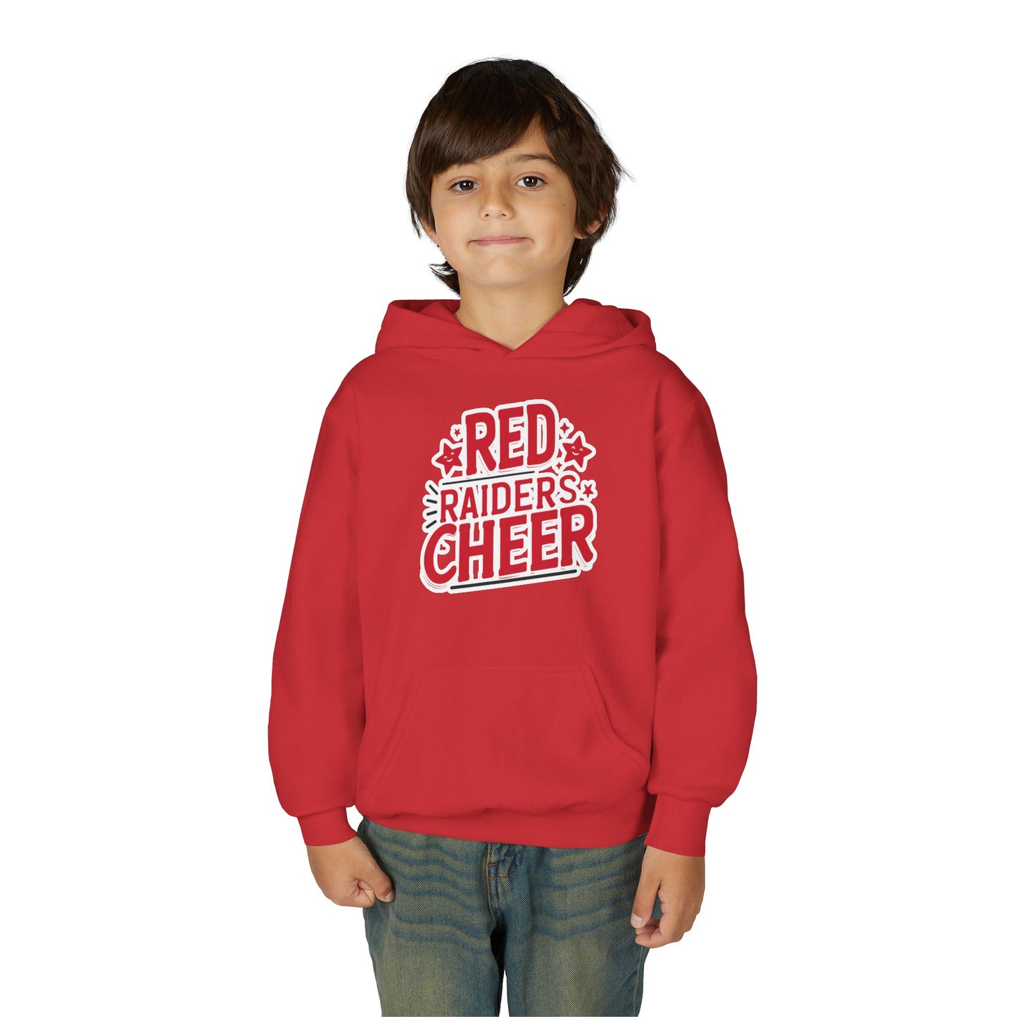 Youth Hoodie Sweatshirt \ Marion County Red Raiders Cheer \ MCC2