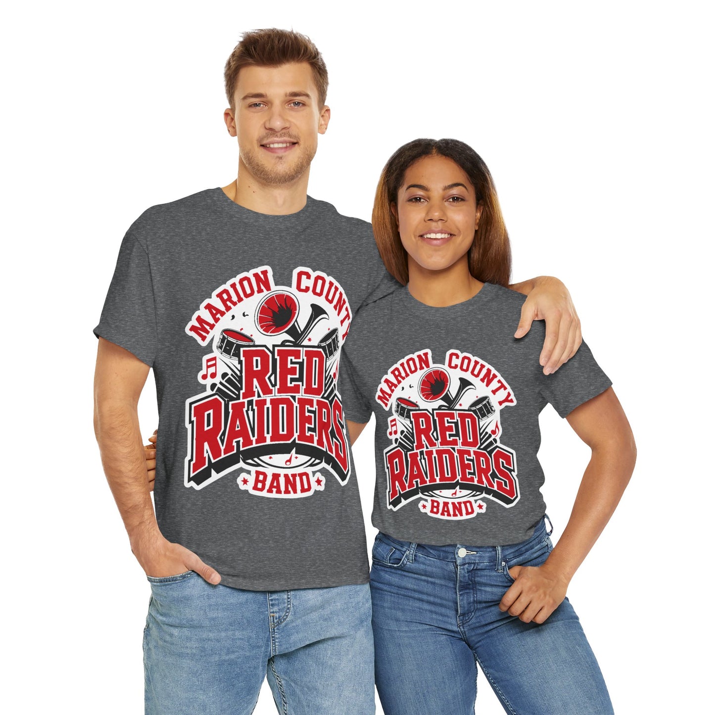 Adult Tee \ Marion County Red Raiders Band \ MCB2