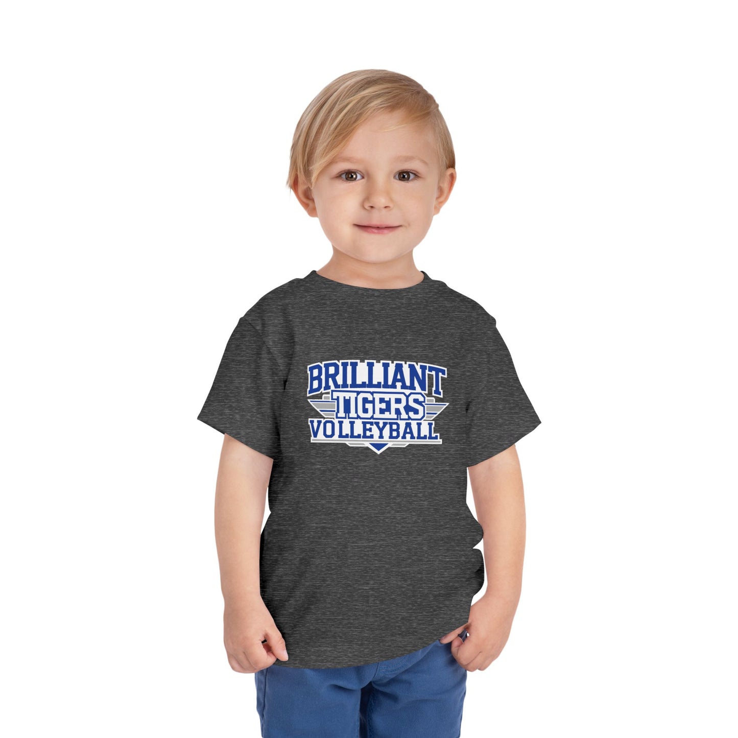 Toddler Tee \ Brilliant Tigers Volleyball \ BTV2