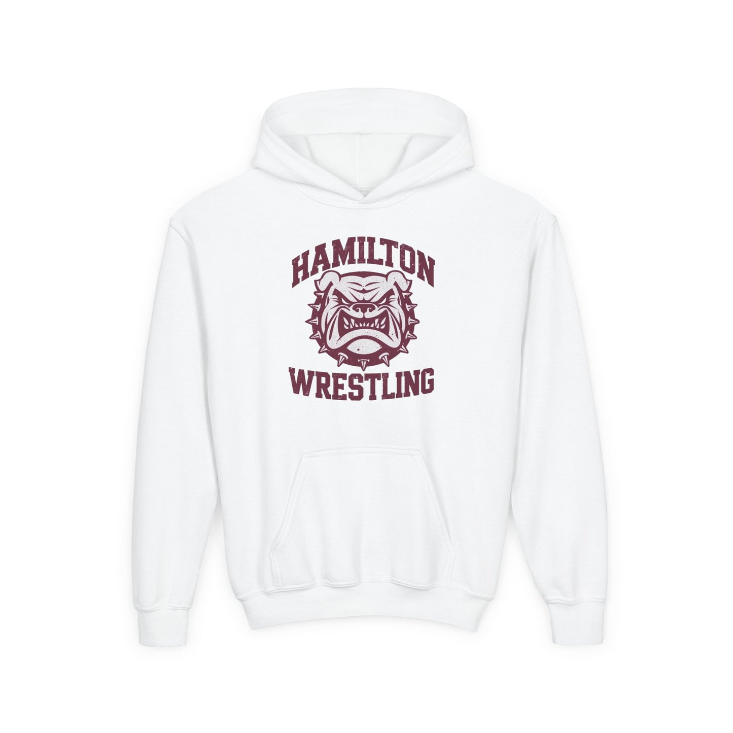 Youth Hoodie Sweatshirt \ Hamilton Aggies Wrestling \ HAW2
