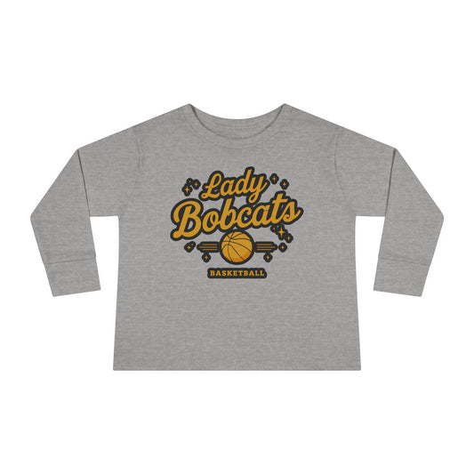 Toddler Long Sleeve Tee \ Phil Campbell Bobcats Basketball \ PCBBKG2