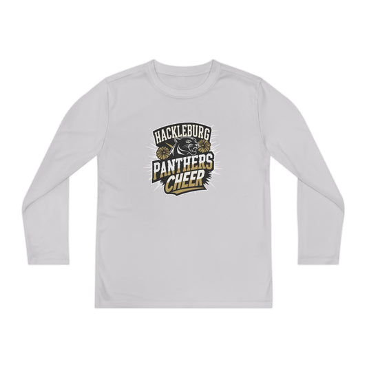 Youth Long Sleeve Tee \ Hackleburg Panthers Cheer \ HPC1