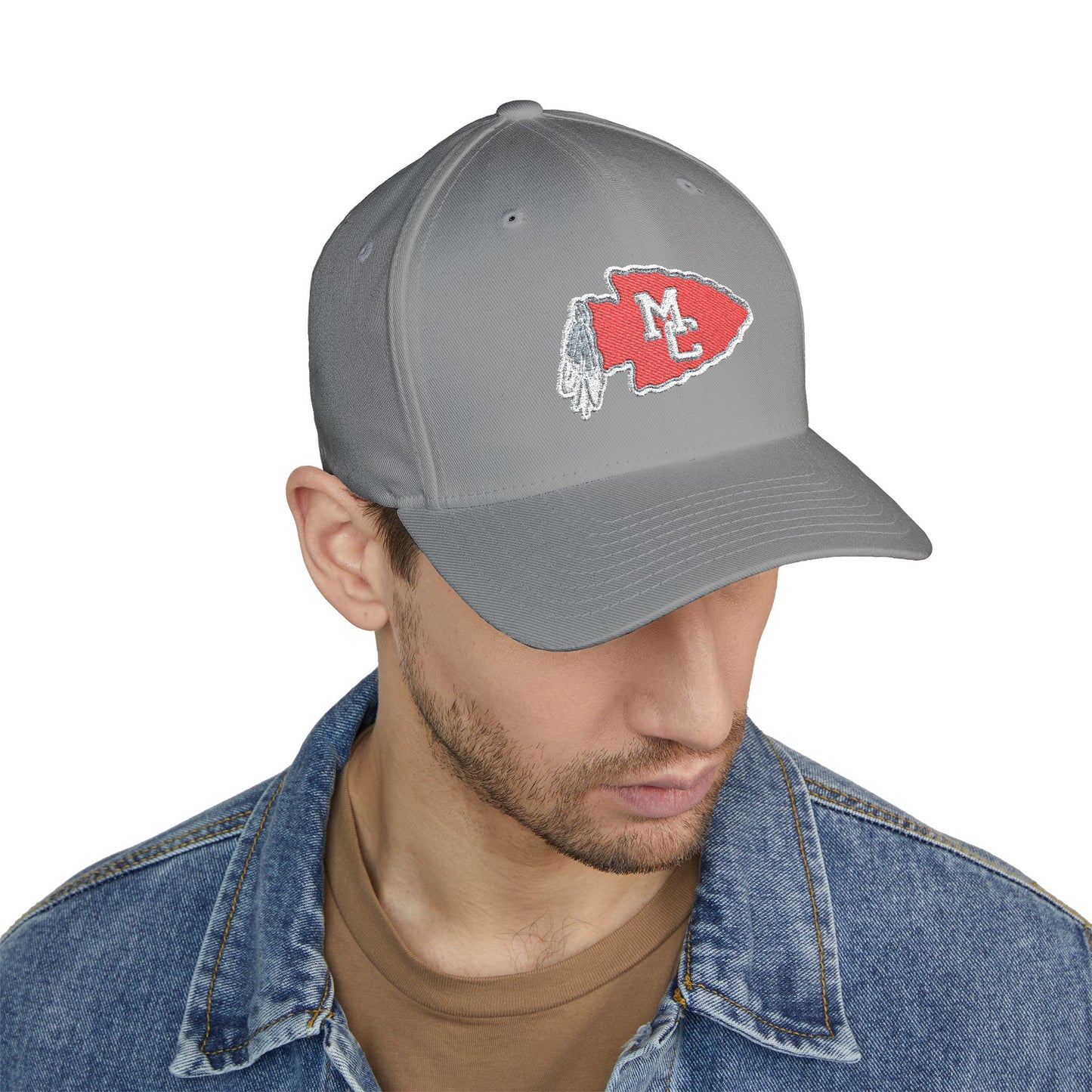 Closed-Back Structured Cap \ Marion County Red Raiders \ MCCBCD1