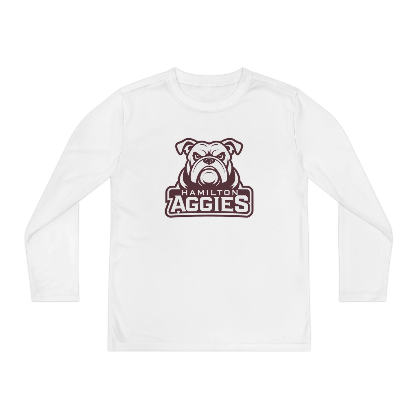Youth Long Sleeve Tee \ Hamilton Aggies \ HA4