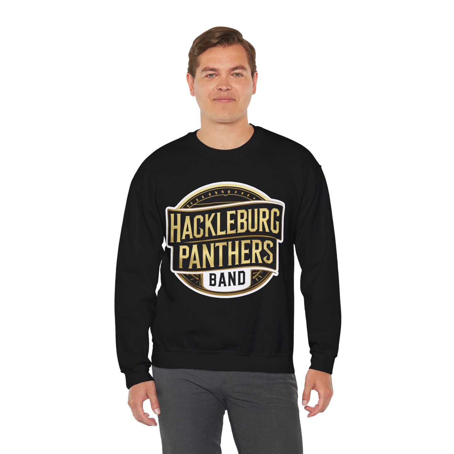 Adult Crewneck Sweatshirt \ Hackleburg Panthers Band \ HPB2