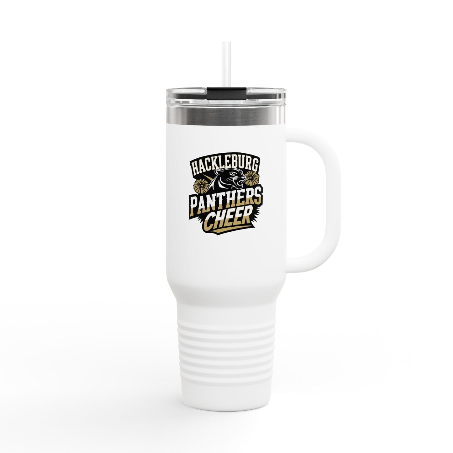 40oz Insulated Tumbler \ Hackleburg Panthers Cheer \ HPC1