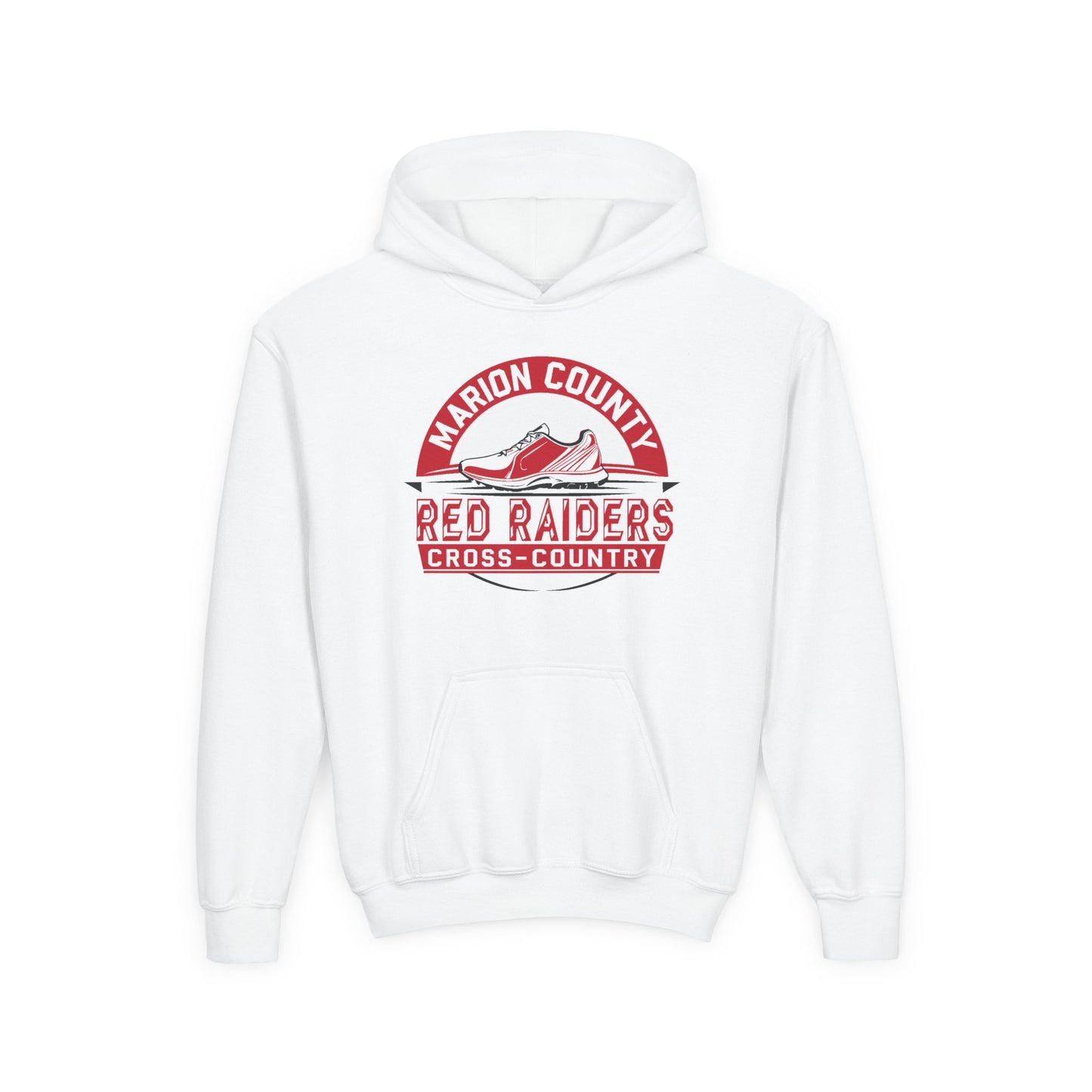 Youth Hoodie Sweatshirt \ Marion County Red Raiders Cross-Country \ MCCC1