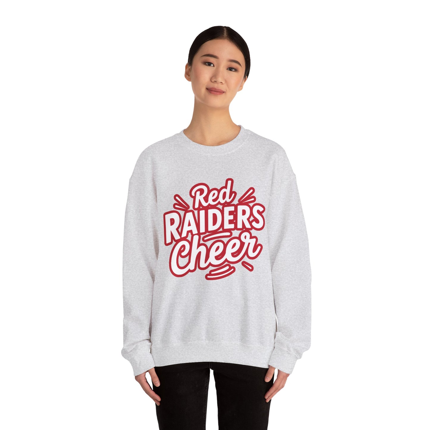 Adult Crewneck Sweatshirt \ Marion County Red Raiders Cheer \ MCC1