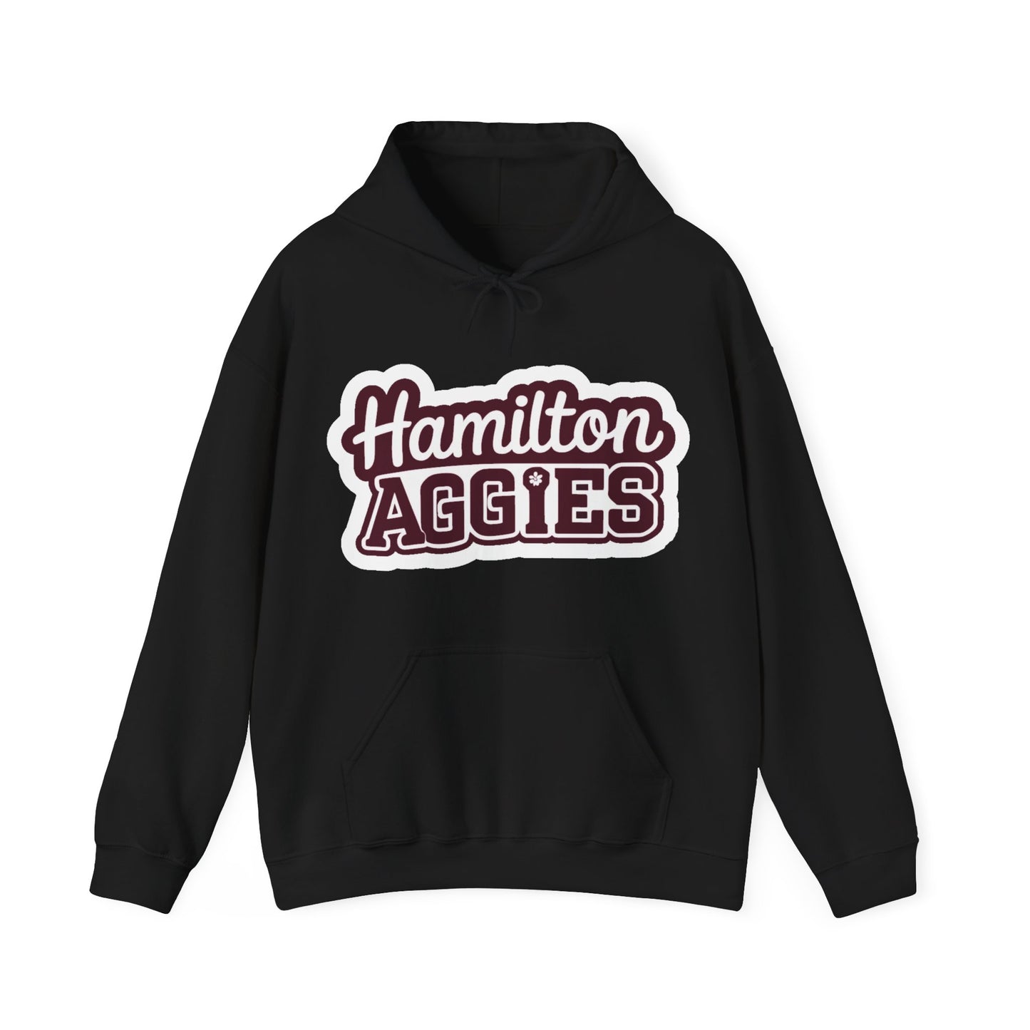 Adult Hoodie Sweatshirt \ Hamilton Aggies \ HAG2