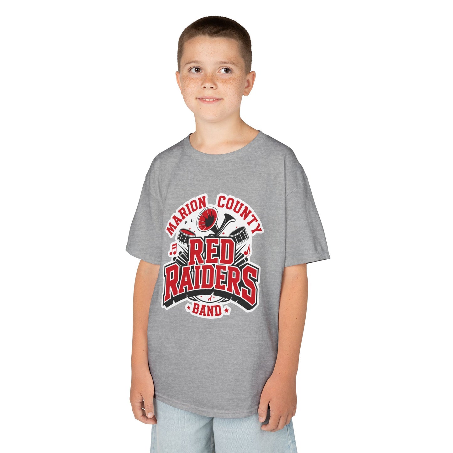 Youth Tee \ Marion County Red Raiders Band \ MCB2