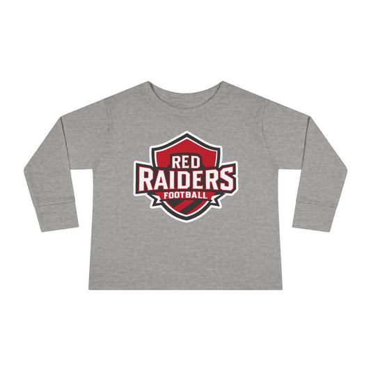 Toddler Long Sleeve Tee \ Marion County Red Raiders Football \ MCF2