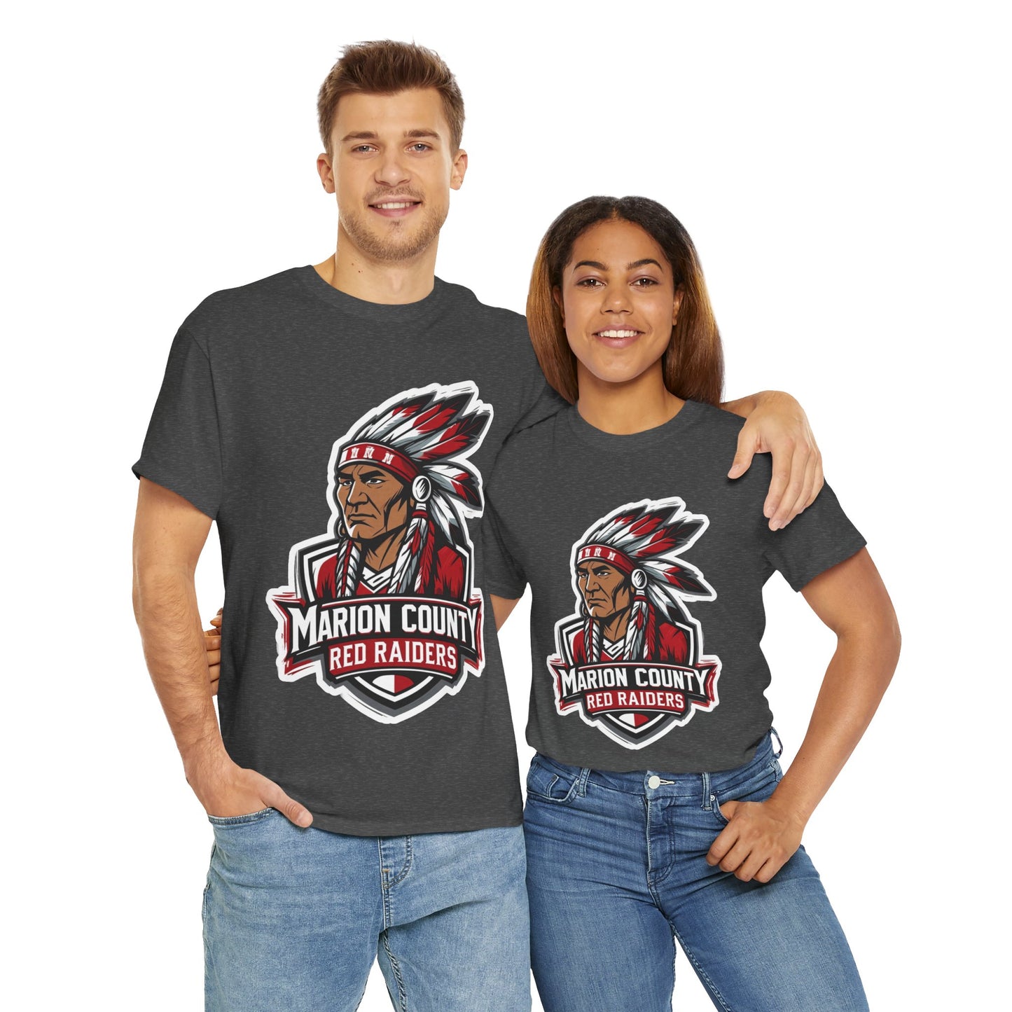 Adult Tee \ Marion County Red Raiders \ MC2