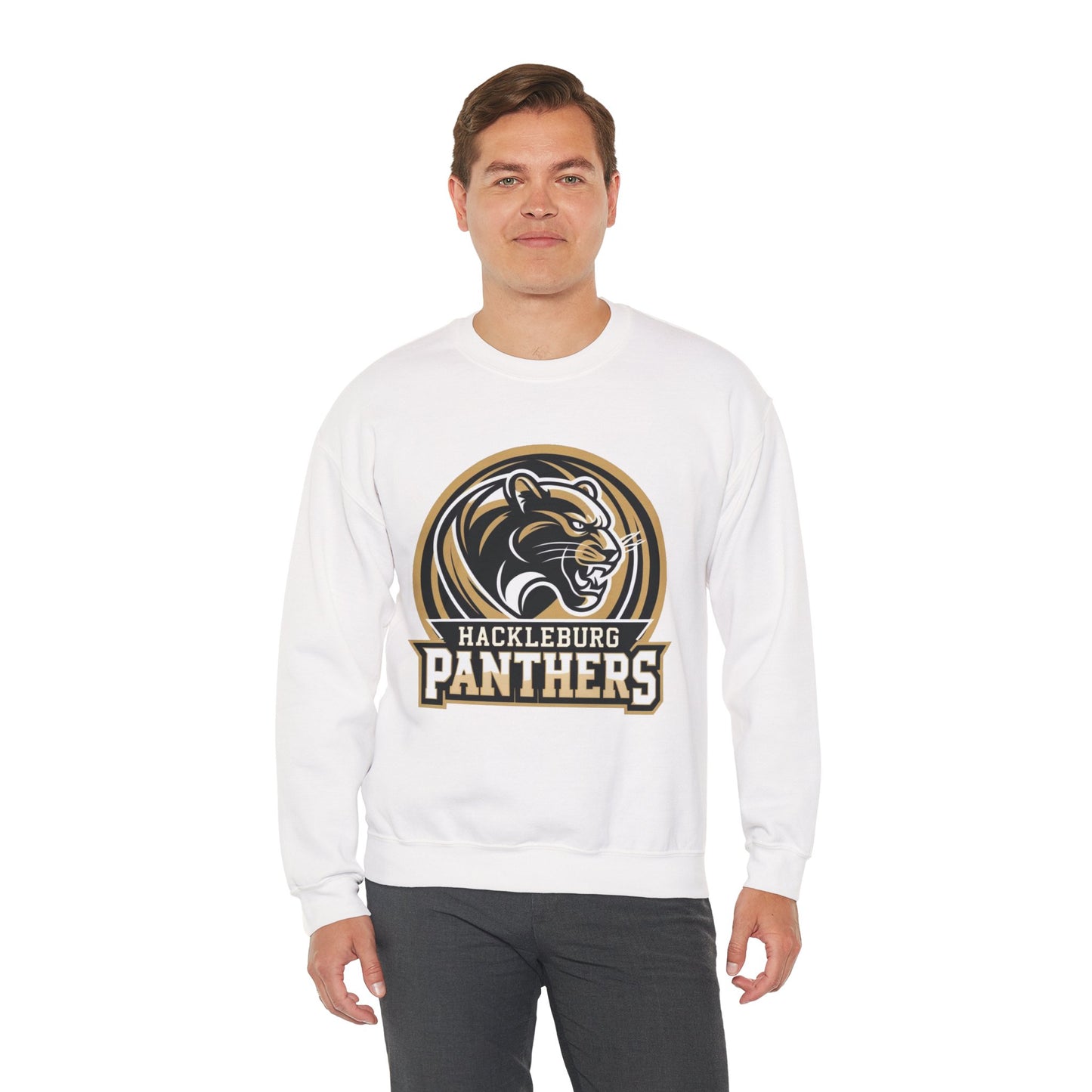 Adult Crewneck Sweatshirt \ Hackleburg Panthers \ HP2
