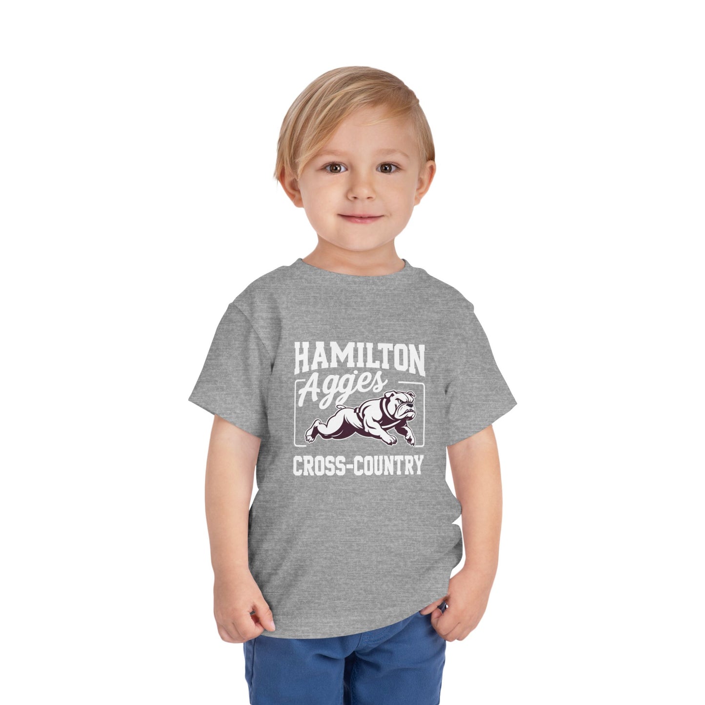 Toddler Tee \ Hamilton Aggies Cross-Country \ HCC2