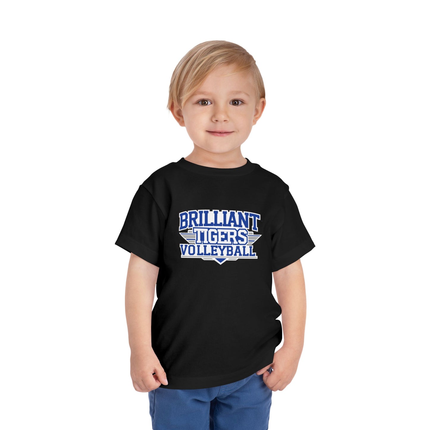 Toddler Tee \ Brilliant Tigers Volleyball \ BTV2