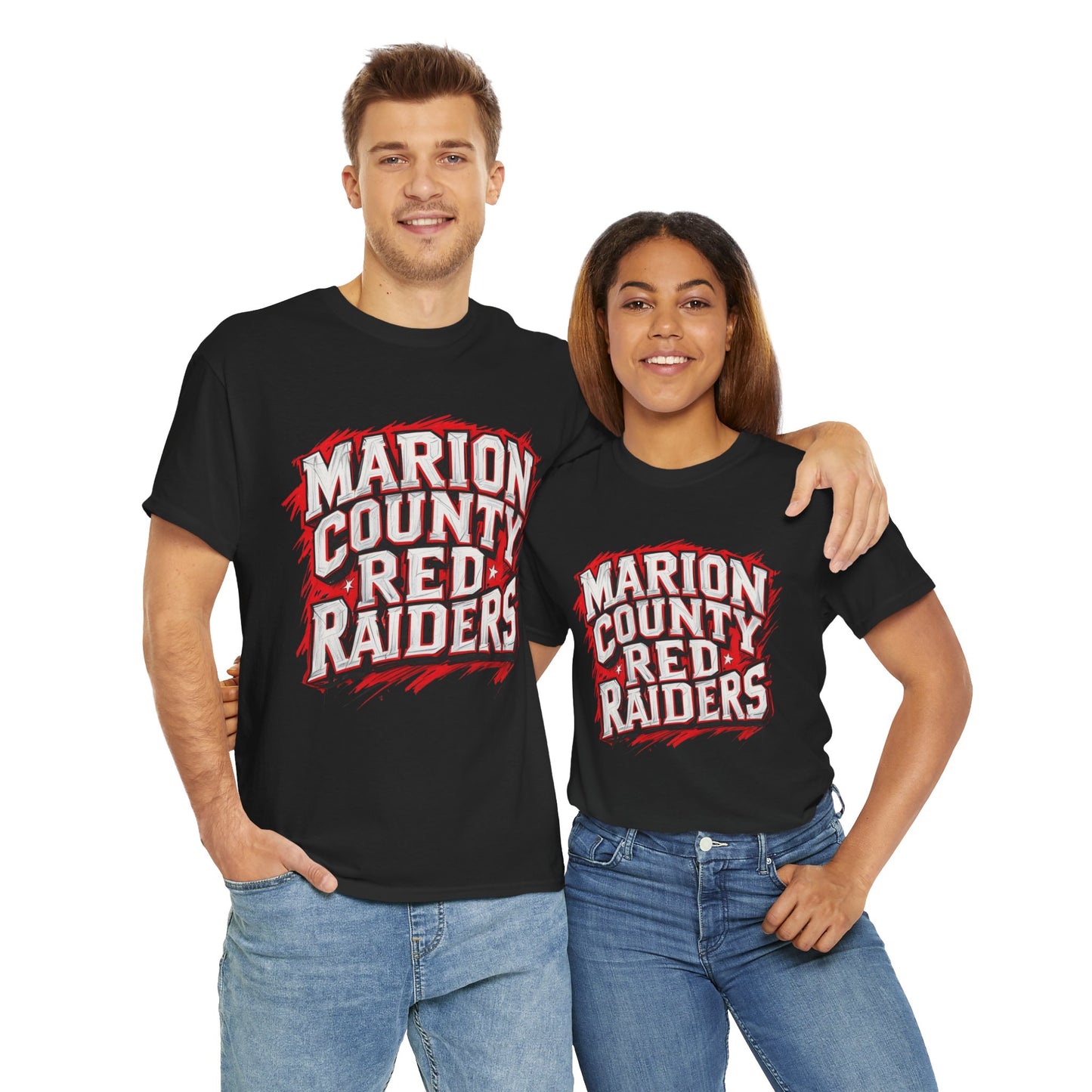 Adult Tee \ Marion County Red Raiders \ MC1