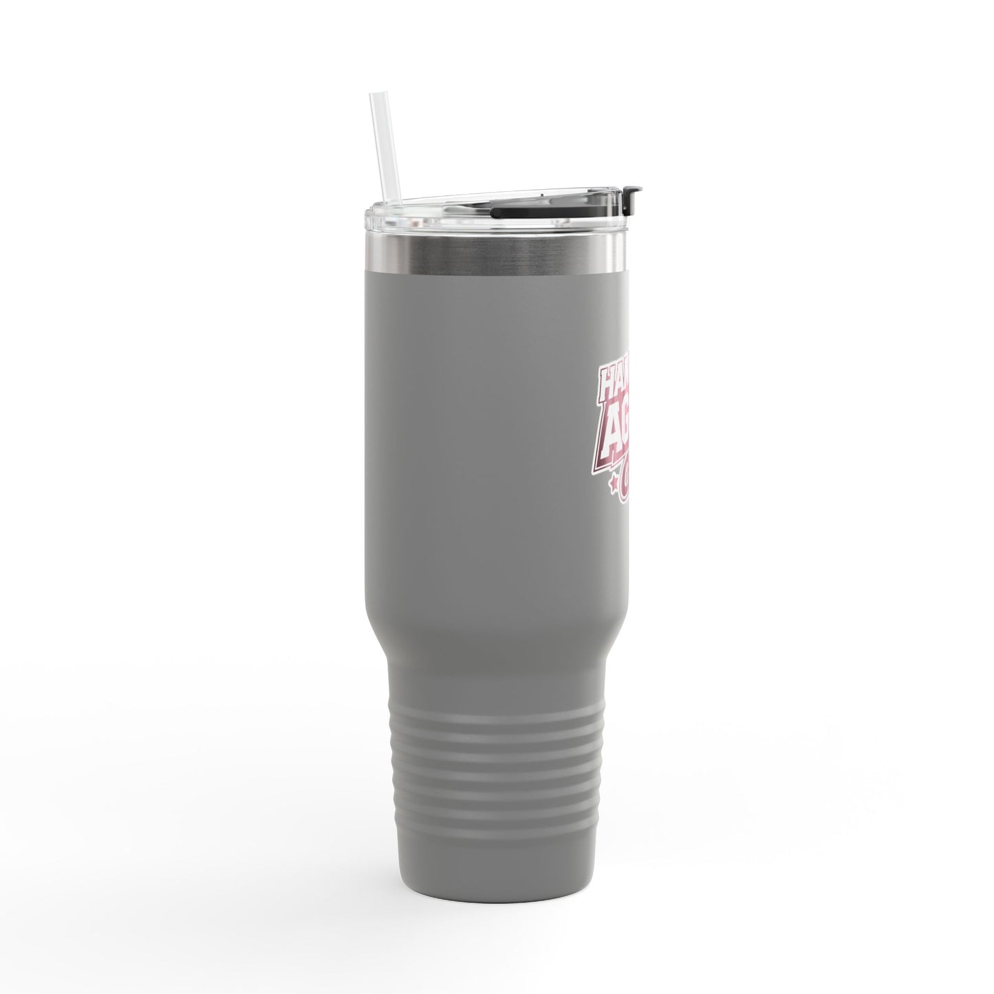 40oz Insulated Tumbler \ Hamilton Aggies Cheer \ Style 1
