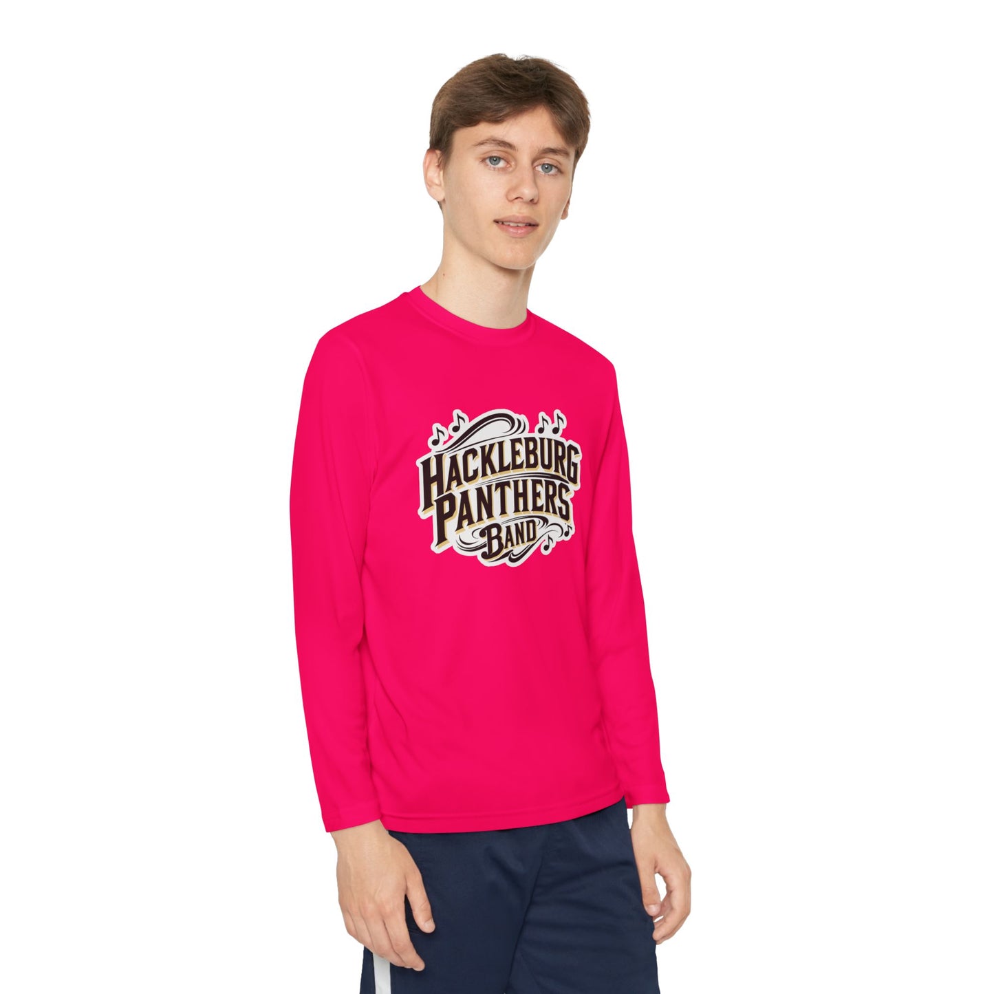 Youth Long Sleeve Tee \ Hackleburg Panthers Band \ HPB1