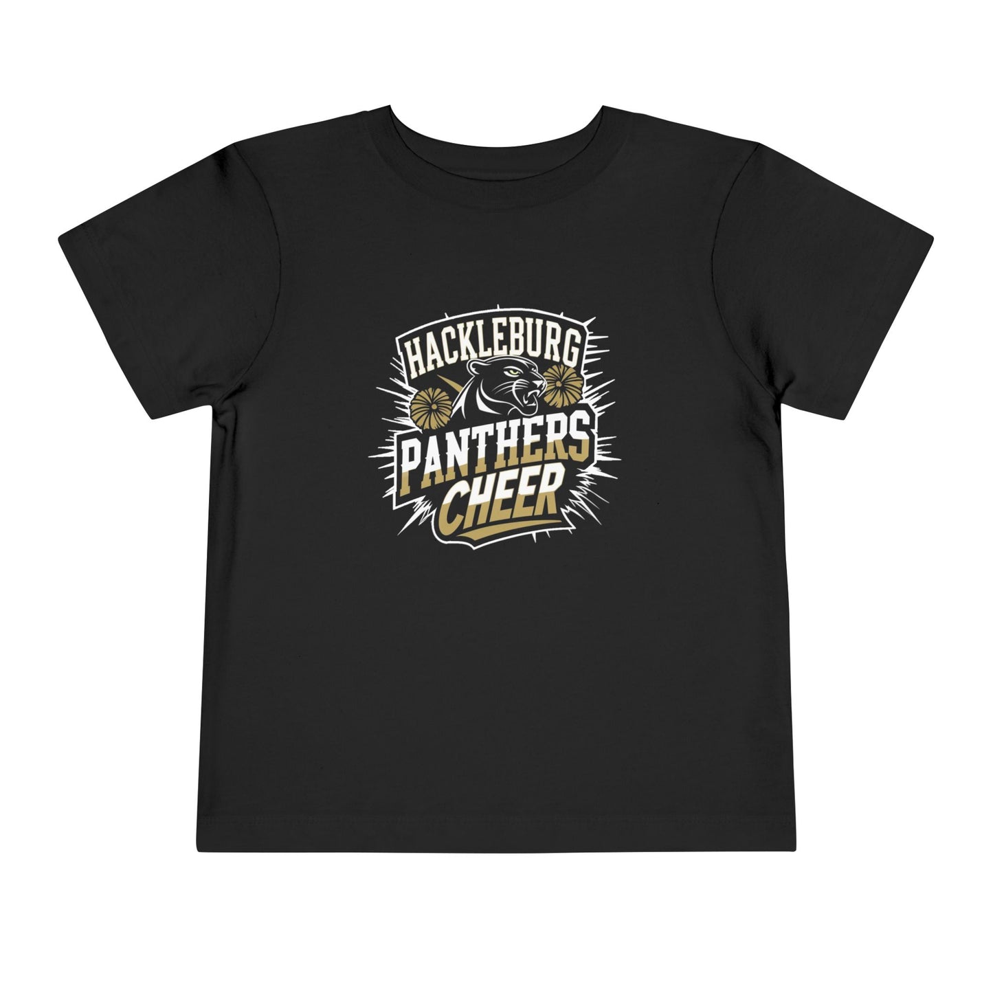 Toddler Tee \ Hackleburg Panthers Cheer \ HPC1