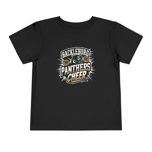 Toddler Tee \ Hackleburg Panthers Cheer \ HPC1