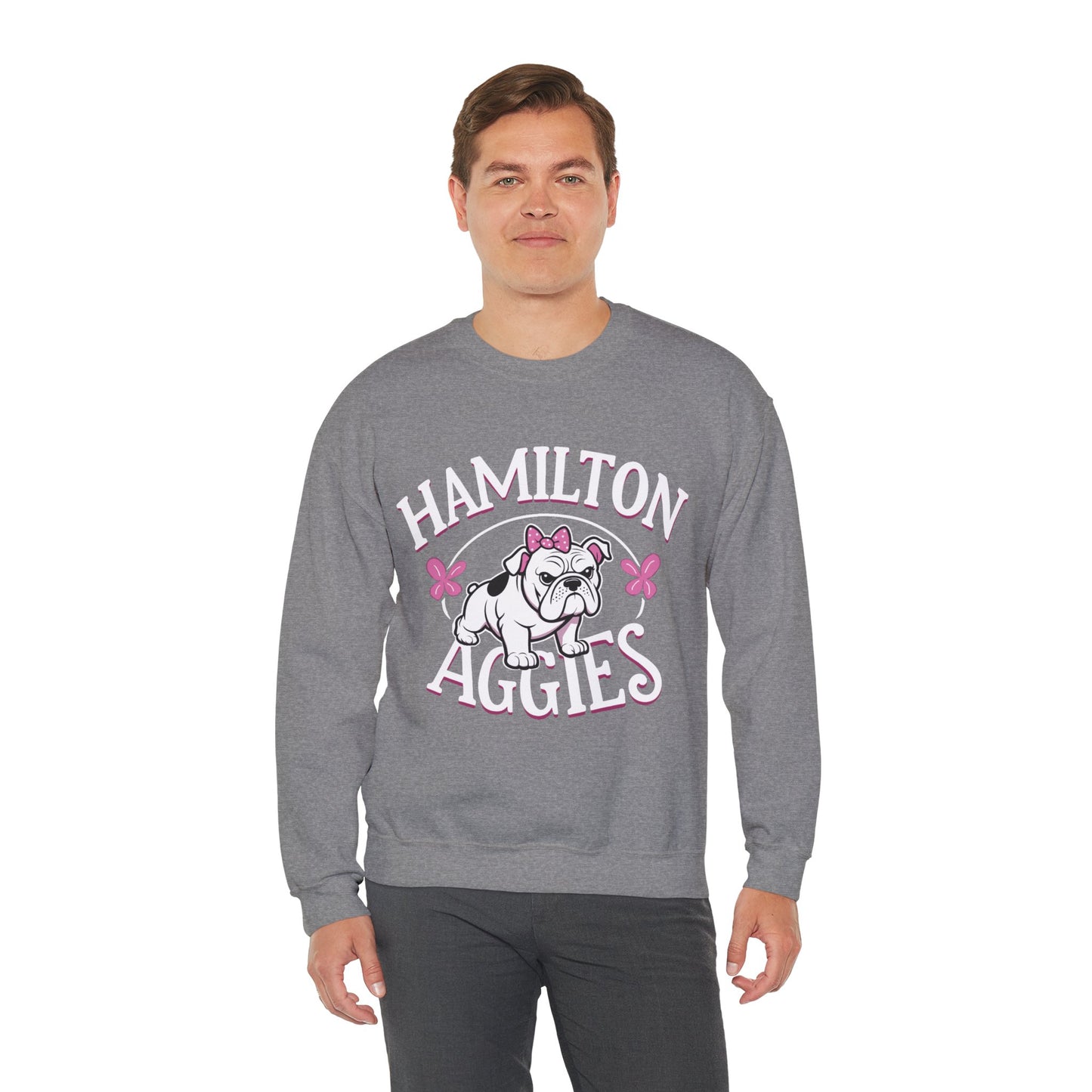 Adult Crewneck Sweatshirt \ Hamilton Aggies \ HAG4
