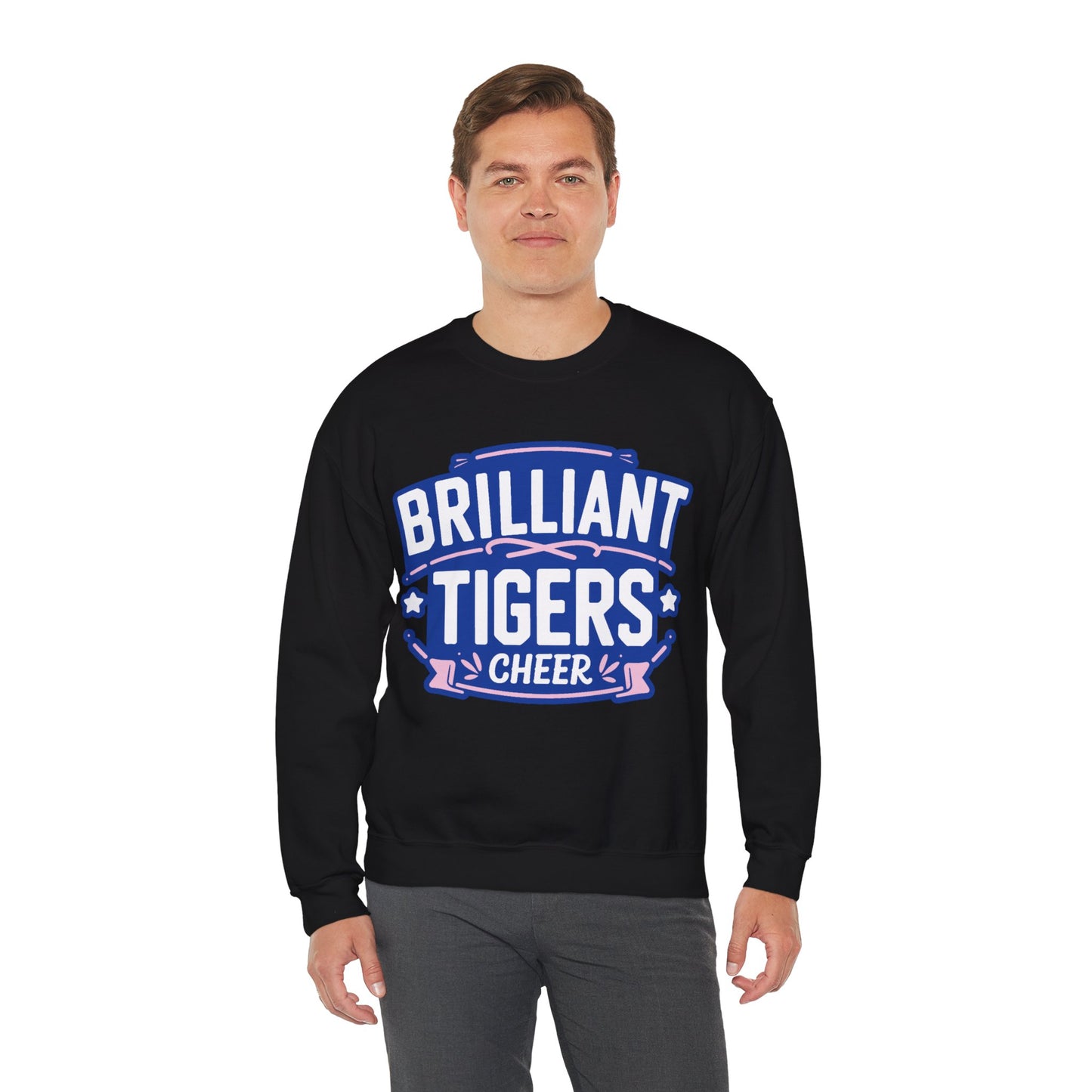 Adult Crewneck Sweatshirt \ Brilliant Tigers Cheer \ BTC2