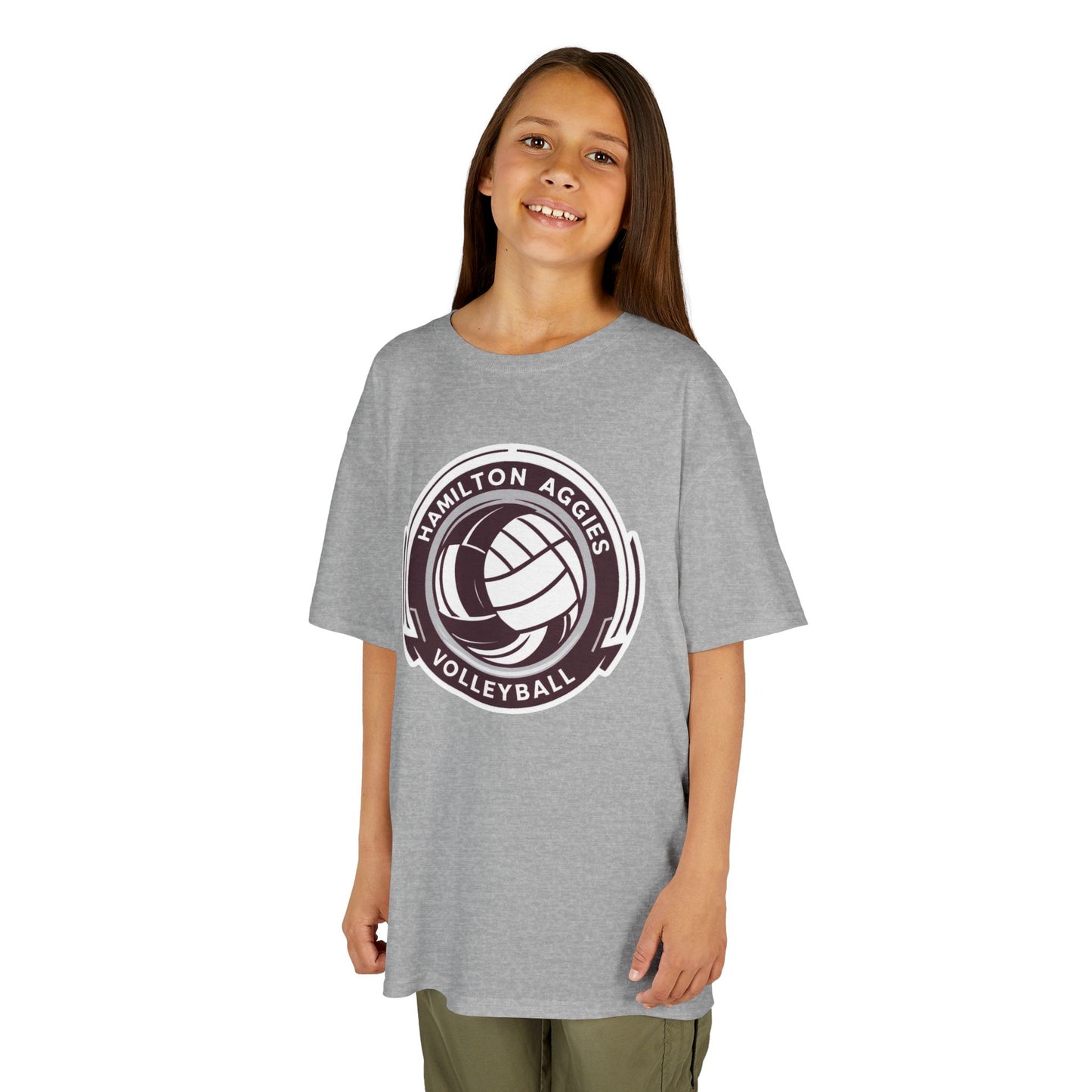 Youth Tee \ Hamilton Aggies Volleyball \ HAV1