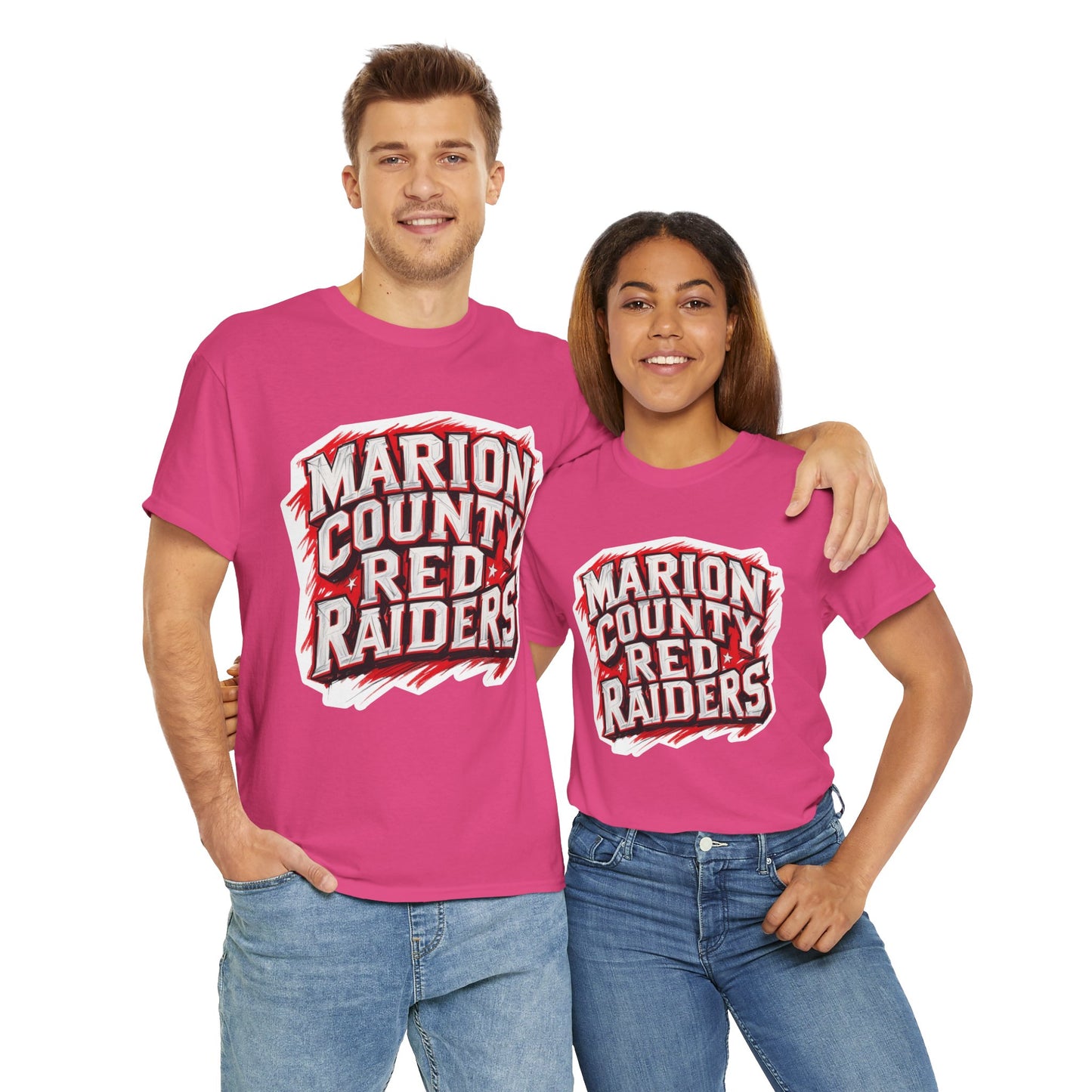 Adult Tee \ Marion County Red Raiders \ MC1