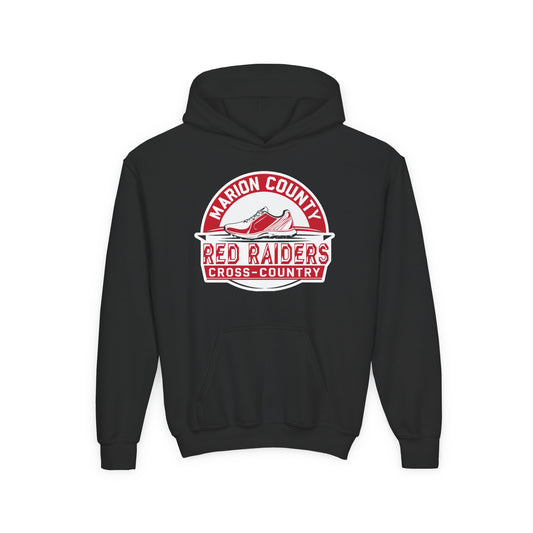 Youth Hoodie Sweatshirt \ Marion County Red Raiders Cross-Country \ MCCC1