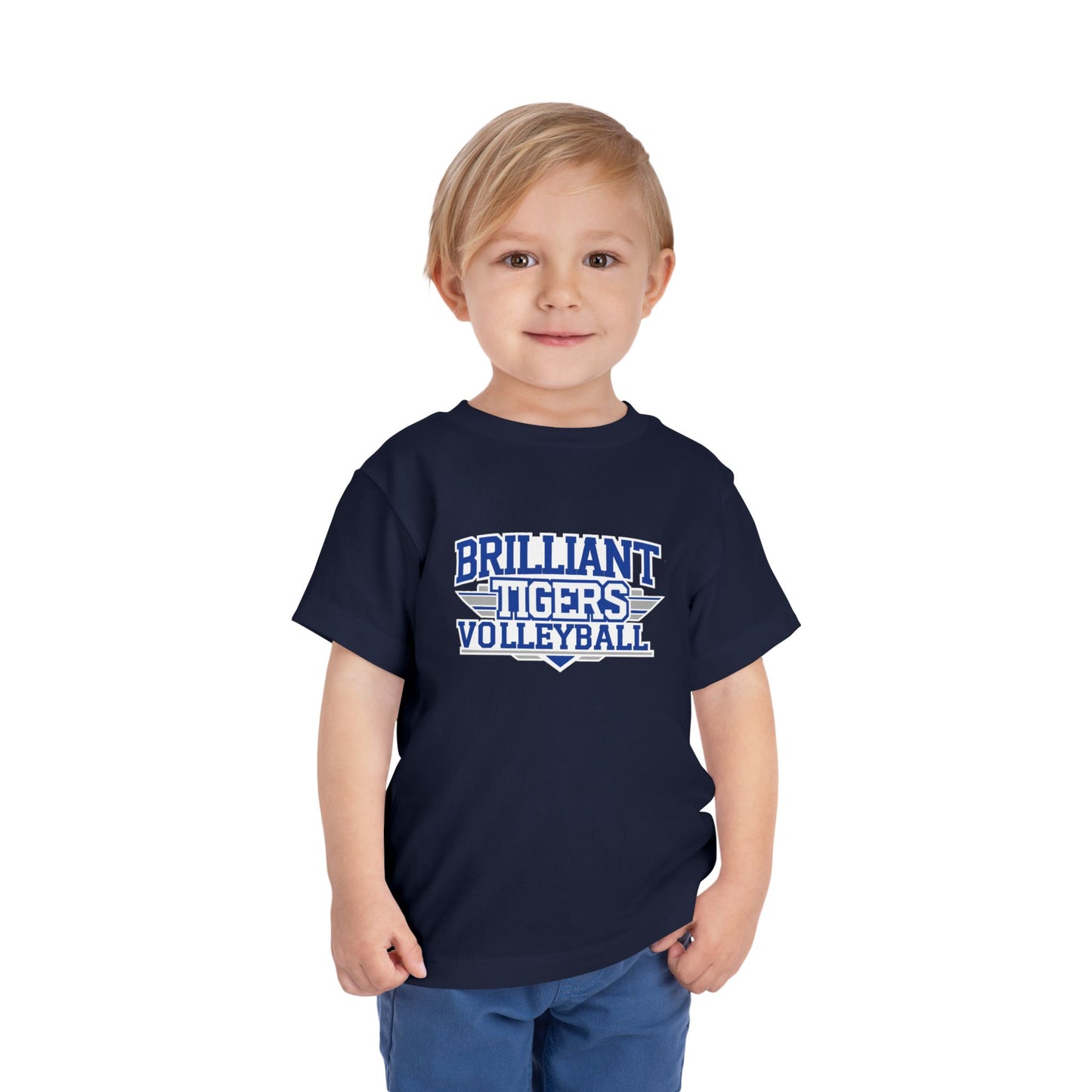 Toddler Tee \ Brilliant Tigers Volleyball \ BTV2